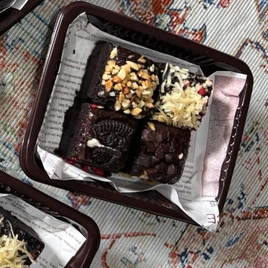 brownies fudgy coklat premium